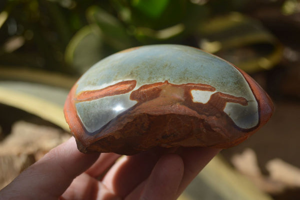 Polished Polychrome Jasper Domed Pieces  x 4 From Mahajanga, Madagascar