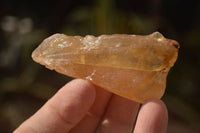 Natural Honey Aragonite Etched & Cobbed Pieces  x 35 From Namibia