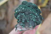 Natural Rare Ball Malachite On Drusi Quartz & Dolomite Matrix  x 2 From Kambove, Congo - Toprock Gemstones and Minerals 