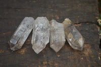 Natural Clear Brandberg Quartz Crystals x 35 From Brandberg, Namibia