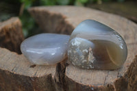 Polished Agate Chalcedony Tumble Stones x 20 From Madagascar