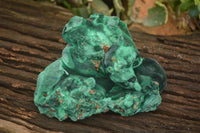 Natural Chatoyant Silky Malachite Specimens  x 4 From Kasompe, Congo