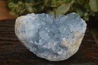 Natural Blue Celestite Crystal Specimens  x 2 From Madagascar - Toprock Gemstones and Minerals 