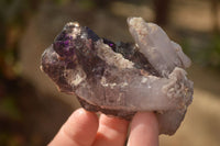 Natural Large Window Amethyst Crystal Specimens  x 6 From Chiredzi, Zimbabwe