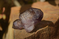 Natural Window Amethyst Quartz Crystals  x 12 From Chiredzi, Zimbabwe - Toprock Gemstones and Minerals 