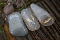 Polished Agate Chalcedony Tumble Stones x 20 From Madagascar