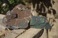 Natural Rare Torbernite & Drusy Quartz On Hematite Ironstone Matrix Specimens x 2 From Congo