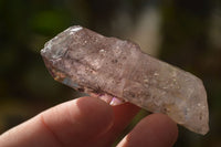 Natural Window Amethyst Quartz Crystals  x 12 From Chiredzi, Zimbabwe - Toprock Gemstones and Minerals 