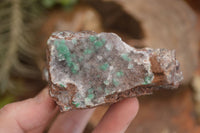 Natural Rare Ball Malachite On Drusy Quartz & Dolomite Matrix  x 3 From Likasi, Congo - Toprock Gemstones and Minerals 