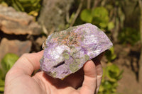 Natural Selected Stichtite & Green Serpentine (Atlantisite) Cobbed Specimens  x 12 From Barberton, South Africa - TopRock