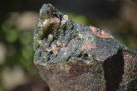 Natural Rare Torbernite & Drusy Quartz On Hematite Ironstone Matrix Specimens x 2 From Congo