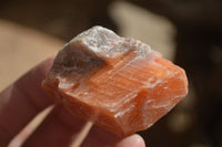 Natural New Sunset Orange Calcite Specimens  x 24 From Spitzkop, Namibia