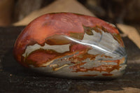 Polished Polychrome Jasper Standing Free Forms  x 2 From Marovato, Madagascar