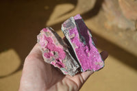 Natural Pink Salrose Cobaltion Dolomite Specimens  x 6 From Kakanda, Congo