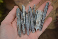 Natural Single Blue Kyanite Crystals  x 2 Kg Lot From Karoi, Zimbabwe