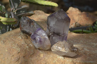 Polished Mixed Selection Of Window Quartz Crystals x 4 From Madagascar