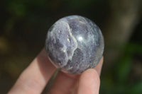 Polished Purple Lepidolite Spheres  x 6 From Madagascar - Toprock Gemstones and Minerals 