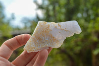 Natural Etched Blue Chalcedony Agate Specimens  x 12 From Nsanje, Malawi - TopRock