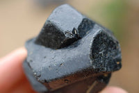 Natural Large Affordable Alluvial Black Tourmaline Crystals x 12 From Zimbabwe - TopRock