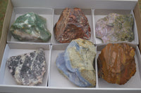 Natural Mixed Selection Of Large Rough Specimens  x 6 From Southern Africa - Toprock Gemstones and Minerals 