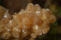 Natural Limonite Quartz Clusters x 2 From Solwezi, Zambia