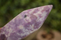 Polished  Double Terminated Purple Lepidolite Points  x 4 From Mozambique