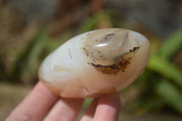 Polished Mixed Agate Standing Free Forms x 6 From Madagascar