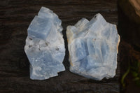 Natural New Sky Blue Calcite Specimens  x 24 From Spitzkop, Namibia