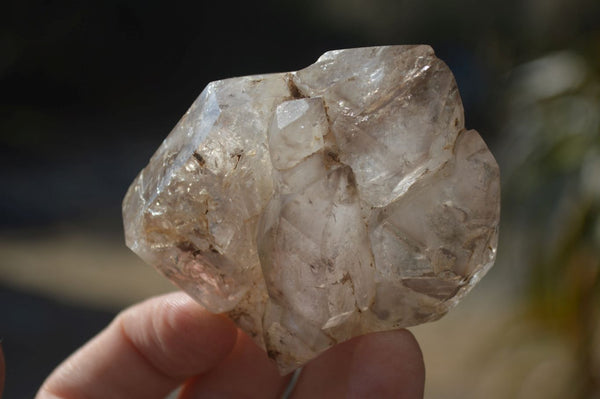 Polished Mixed Selection Of Window Quartz Crystals x 4 From Madagascar