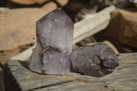 Polished Mixed Selection Of Window Quartz Crystals x 4 From Madagascar