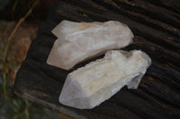 Natural Highly Selected Candle Quartz Crystals  x 12 From Madagascar - Toprock Gemstones and Minerals 