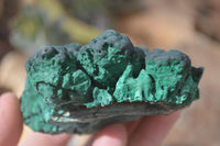 Natural Botryoidal Malachite Specimens  x 3 From Kolwezi, Congo