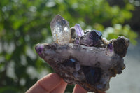 Natural Hand Made Chiredzi Amethyst Conglomerate Specimens x 3 From Chiredzi, Zimbabwe