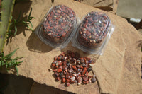 Polished Mini Craft Red Jasper Tumble Stones - Sold per 500 g - From Northern Cape, South Africa