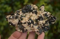 Natural Schorl Black Tourmaline Specimens x 2 From Erongo, Namibia