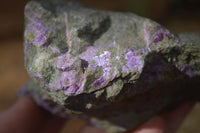 Natural Rough Stichtite & Serpentine Specimens x 4 From Barberton, South Africa