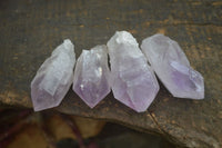 Natural Single Jacaranda Amethyst Crystals  x 35 From Zambia - Toprock Gemstones and Minerals 