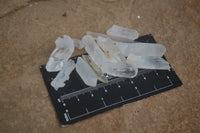 Natural Small Clear Madagascar Quartz Crystals  - Sold per 1 kg - From Madagascar - TopRock