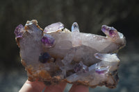 Natural Hand Made Chiredzi Amethyst Conglomerate Specimens x 3 From Chiredzi, Zimbabwe