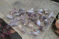 Natural Man Made Conglomerate Amethyst Specimens  x 17 From Chiredzi, Zimbabwe - Toprock Gemstones and Minerals 