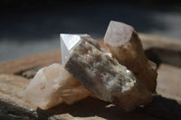 Natural Highly Selected Candle Quartz Crystals  x 12 From Madagascar - Toprock Gemstones and Minerals 