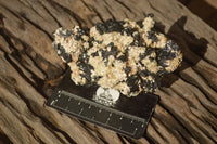 Natural Schorl Black Tourmaline Specimens x 2 From Erongo, Namibia