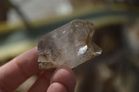 Natural Mixed Clear & Smokey Brandberg Quartz Crystals x 20 From Brandberg, Namibia