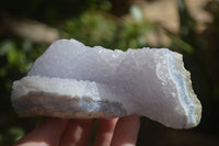 Natural Blue Lace Agate Geode Specimens  x 6 From Nsanje, Malawi