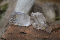 Natural Mixed Clear & Smokey Brandberg Quartz Crystals x 20 From Brandberg, Namibia