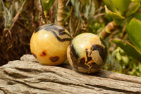 Polished Small Selected Calcite & Aragonite Spheres x 6 From Mahajanga, Madagascar - TopRock