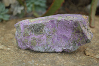 Natural Rough Stichtite & Serpentine Specimens x 4 From Barberton, South Africa