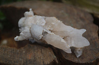 Natural Drusi Quartz Coated Calcite Crystals  x 12 From Alberts Mountain, Lesotho - Toprock Gemstones and Minerals 