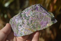 Natural Rough Stichtite & Serpentine Specimens x 4 From Barberton, South Africa