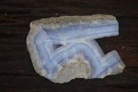 Natural Blue Lace Agate Geode Specimens  x 6 From Nsanje, Malawi